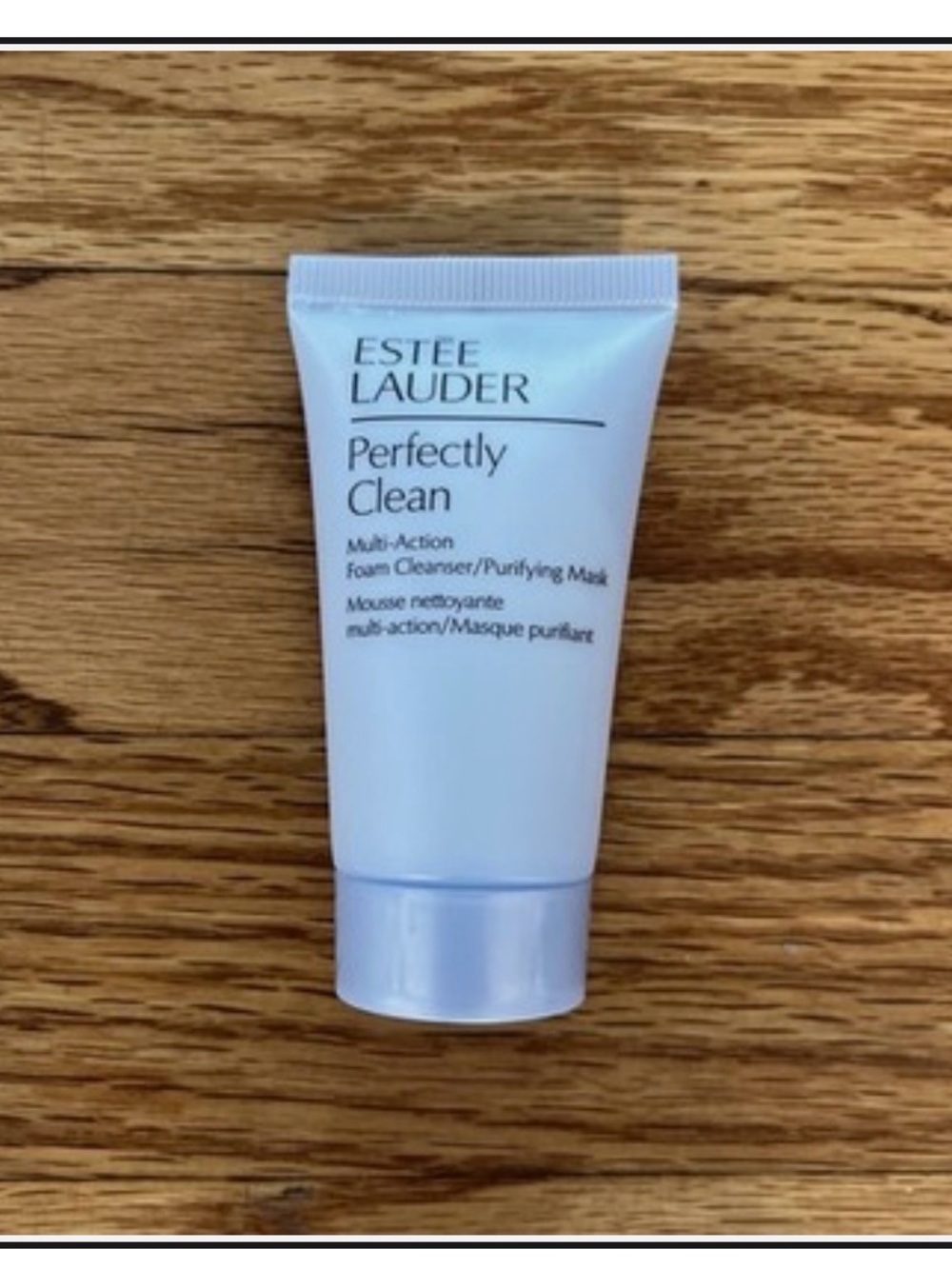 Estee Lauder Perfectly Clean Foam Cleanser in Light Blue Tube